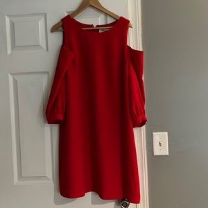 Orange Eliza J dress